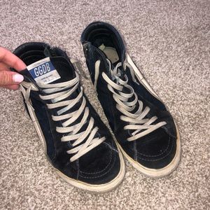 Golden goose Slide sneaker denim wash